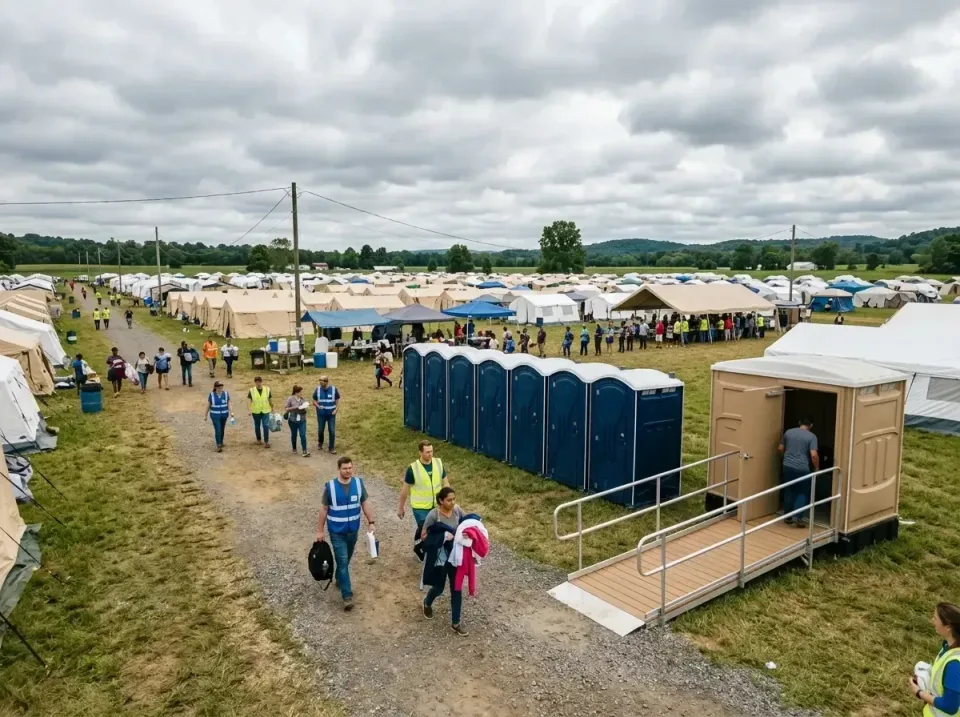 disaster-relief-camp-restrooms-010 — frequently asked questions, Dumpster & Portable Bathrooms Rental in Ballwin, MO